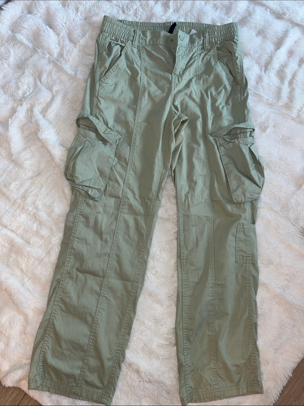 H&M Lime green cargo pants!